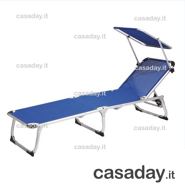 LETTINO ALLUMINIO VIAREGGIO C- PARASOLE 